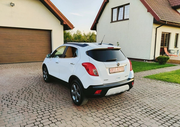 Opel Mokka cena 42900 przebieg: 192000, rok produkcji 2013 z Barwice małe 407